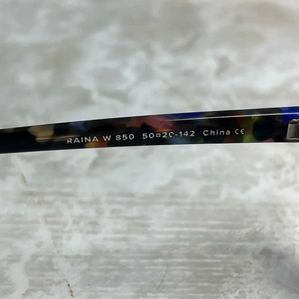 Warby Parker Eyeglasses Raina W 850 Confetti Tortoise FRAMES ONLY 50-20-142